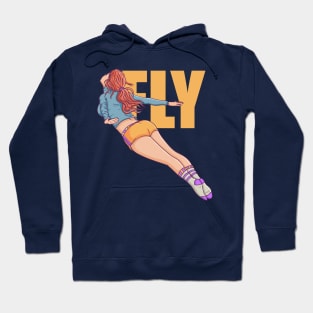 Flying Girl Hoodie